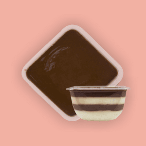 pudding vanilla coklat 10 cm