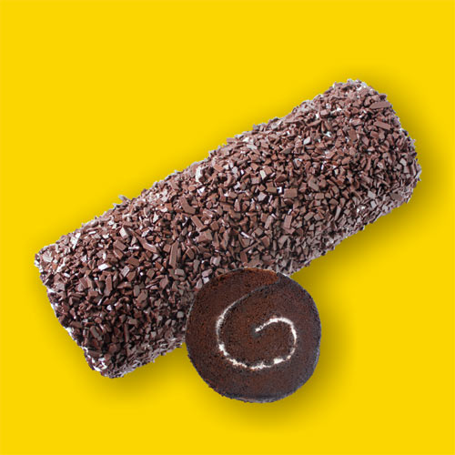 Choco-flake-roll-loaf
