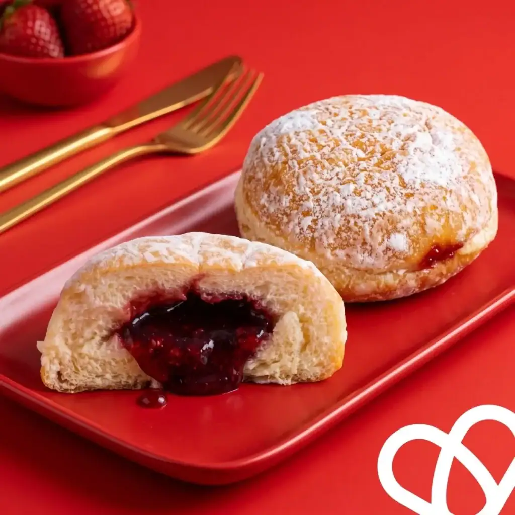 Donat Bomboloni Strawberry