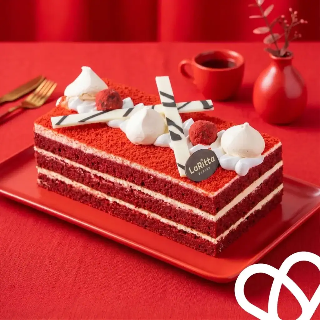 Red Velvet 10X20 Cm